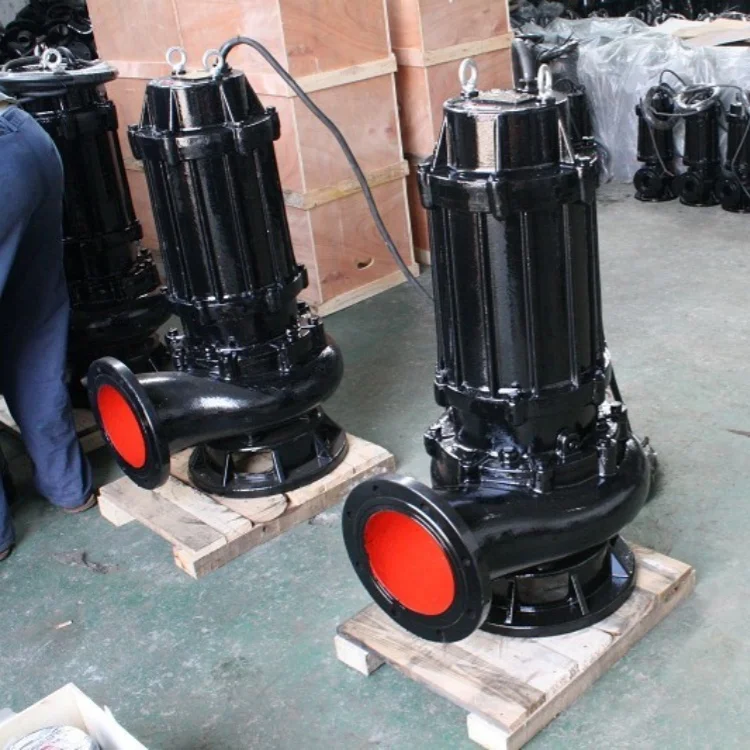 High Pressure Electric Submersible Sewage Pump Slurry Centrifugal Pump Valve