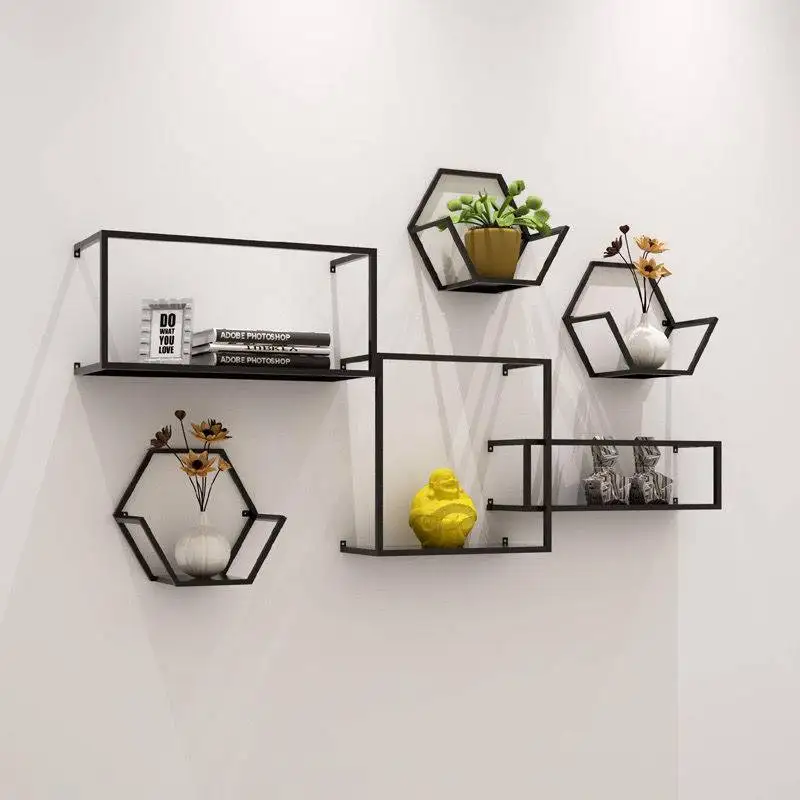 2022 Wall Hanging Shelves, Metal Shelf, Display Rack for Living Room Bathroom