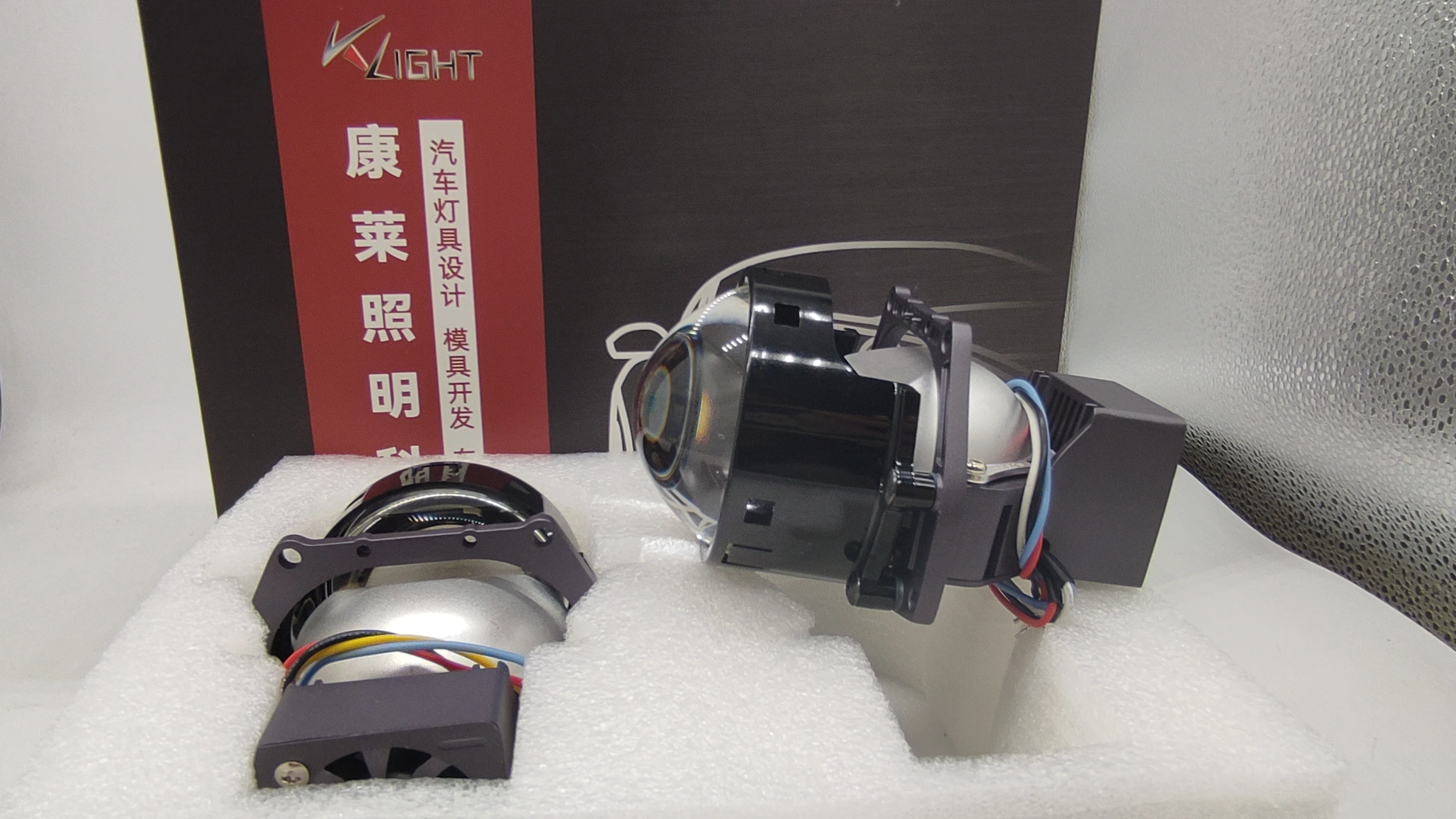 klight 3.0 Inch Bi-led Projector Blue Lens 5730lm Led H7 H4 9005 9006