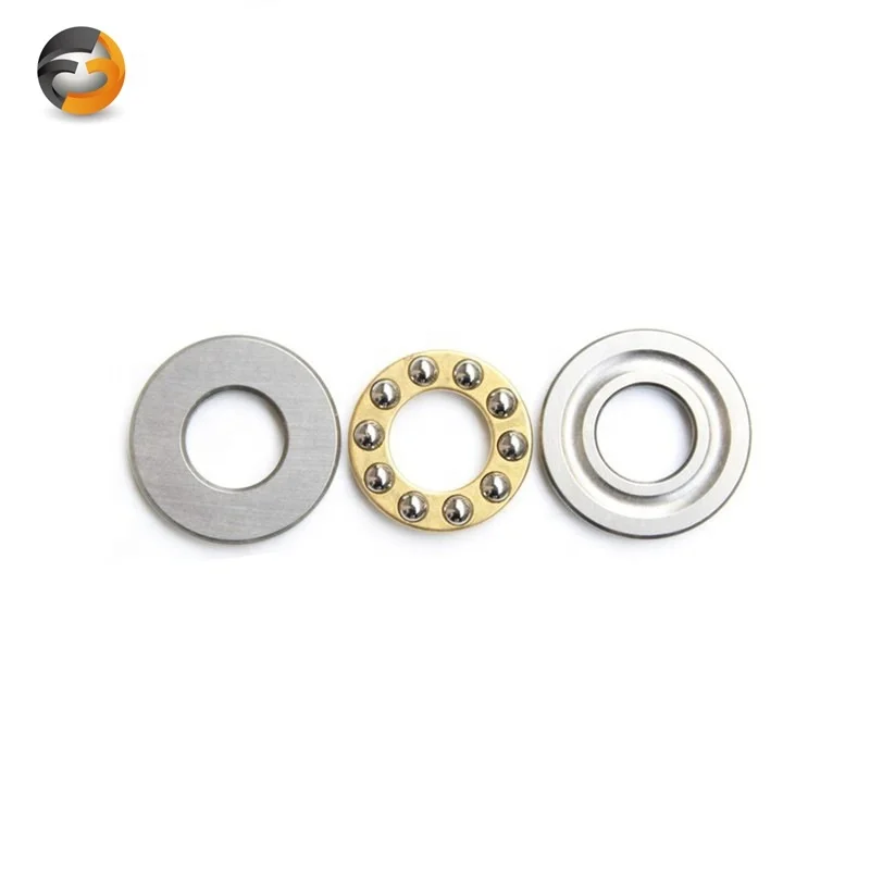 Good Price Mini Ball Bearing Steel f6-14m Brass Cage Thrust Bearings With Channel  F6-14M 6x14x5mm