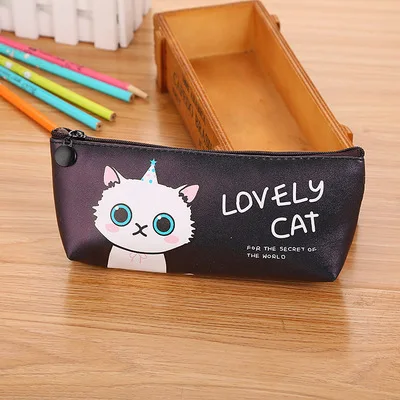 Kawaii Cats Creative Stationery Coin Purse Student Pencil Bag Cute Storage Pencil Case