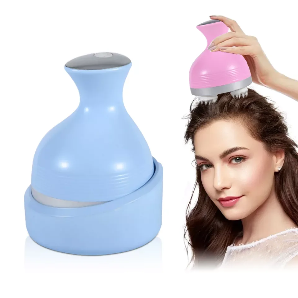 Kneading Hand Held Portable Electric Head Scalp Massager Wireless Scalp Massager
