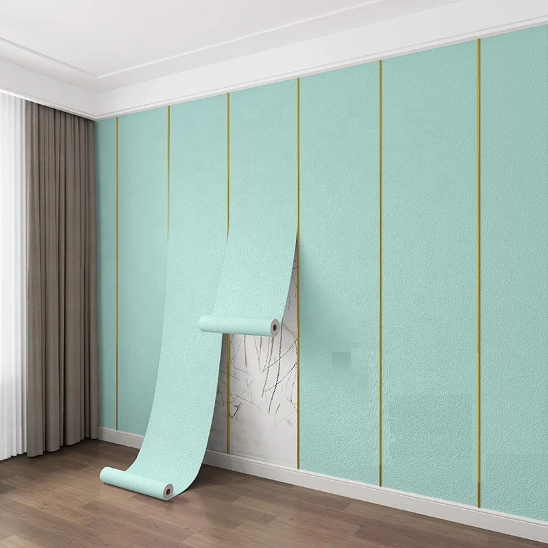 Wallpaper Sticker with Self-Adhesive Waterproof Foam Wall Panels Peel and Stick for Interior Wall Decor, Home Decoration