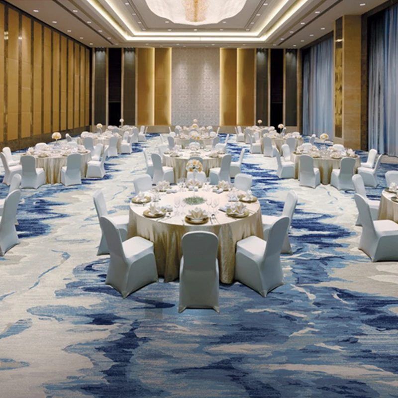 Eco-friendly modern ballroom PP backing carpet for Hotel Banquet Casino Halls carpet Corridor Outdoor Villa Stage carpet