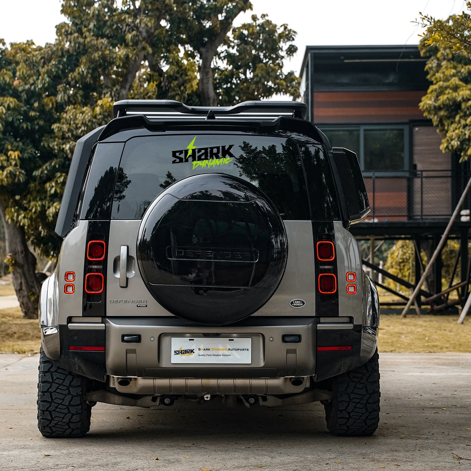 Спойлер на крышу из углеродного волокна для Land Rover Defender 110 спойлер