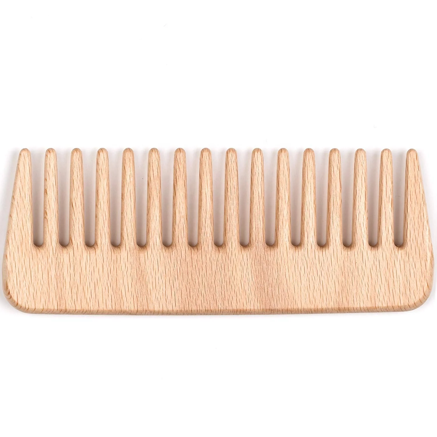 Best Sellers Wood Comb Custom LOGO Pocket Size Wide Tooth Detangling Wooden Hair Comb for Men Women
