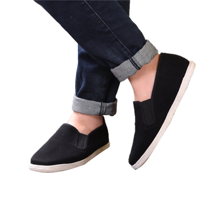 Chinese Traditional Cloth Tai Chi Shoes Handmade Classic Light Weight Kung Fu Shoes
