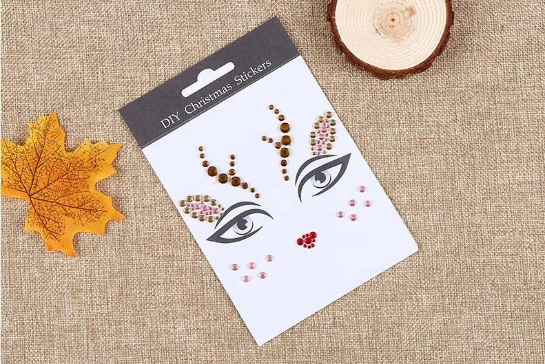 Украшение для теней век украшения лица боди-арт стразы клейкие