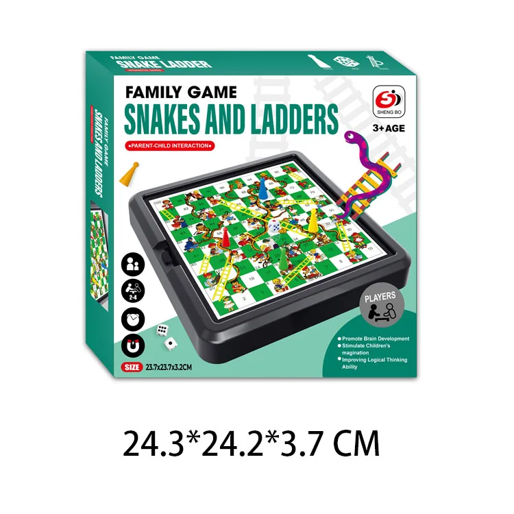 Hot Selling Chess Game Toys Snakes And Ladders Board Game for Kids Educational Toys