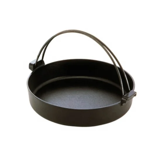 Made in Japan Durable and Sturdy Cast Iron Sukiyaki Hot Pot  - Sukiyaki Pot Kizuna -