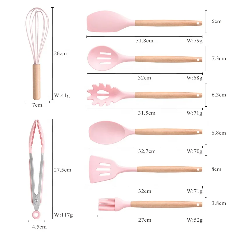 17 pieces Utensils Kitchenware Gadgets Sets Kitchen Accessories Kitchenware Cooking Tools with stainless steel Kitchen knife