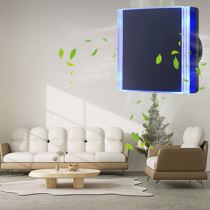 Low Noise Extractor Fan Bathroom Luxurious Design And Energy Saving Silent Smoking Room Exhaust Fan With Timer Water Proof