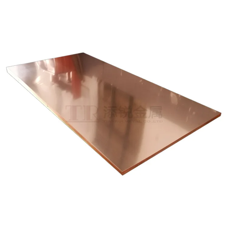 Медные листы для продажи, медные листы класса C11000, C12200, толщина 0, 15 мм, 8, 0 мм, пластина для поверхности TIA