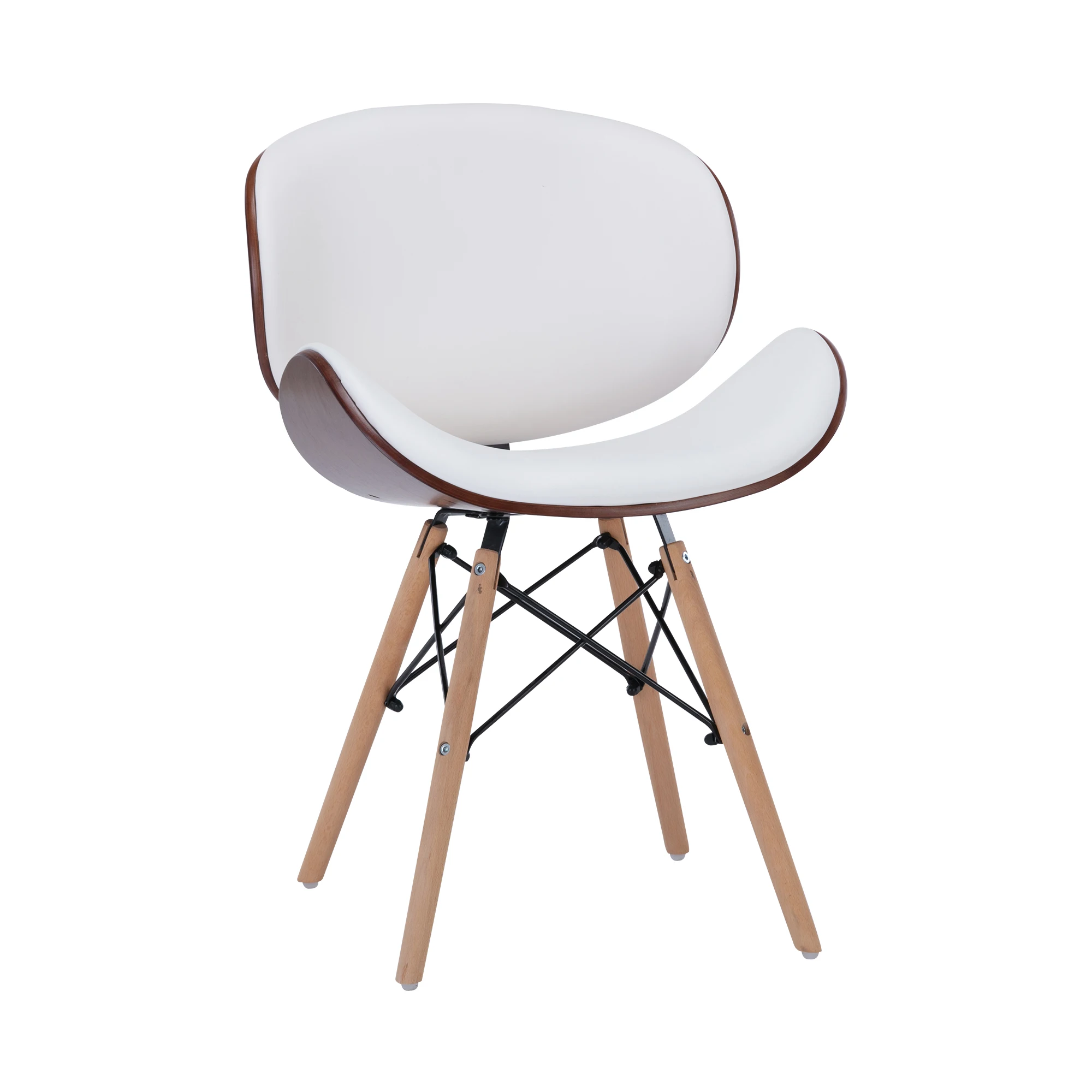 Vintage PU Leather Cover Living Room/Restaurant/Hotel/Coffee Shop Dining Chair