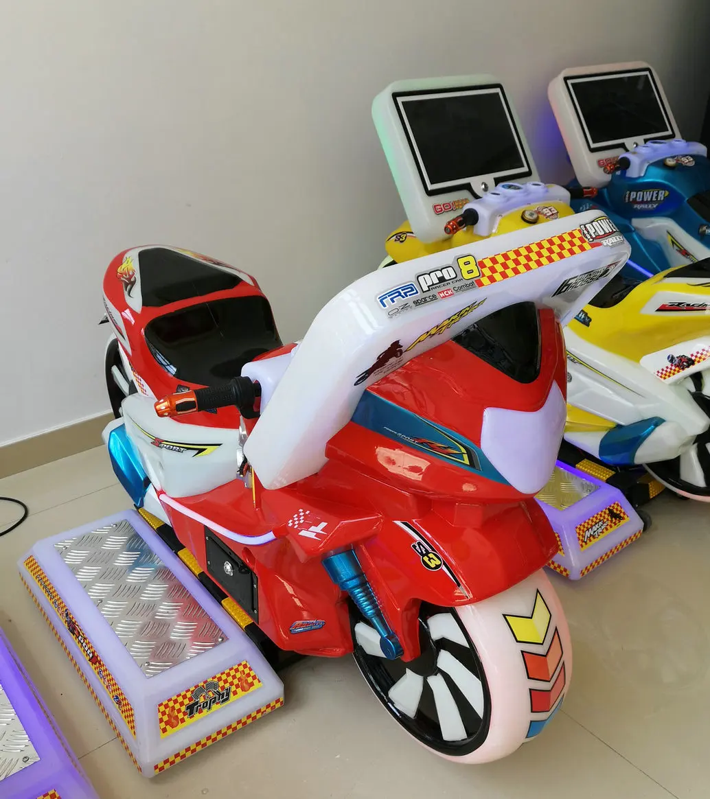 Hot Sale Kids Super Motor Racing Game Video Game Machine Coin Operated Game Machine