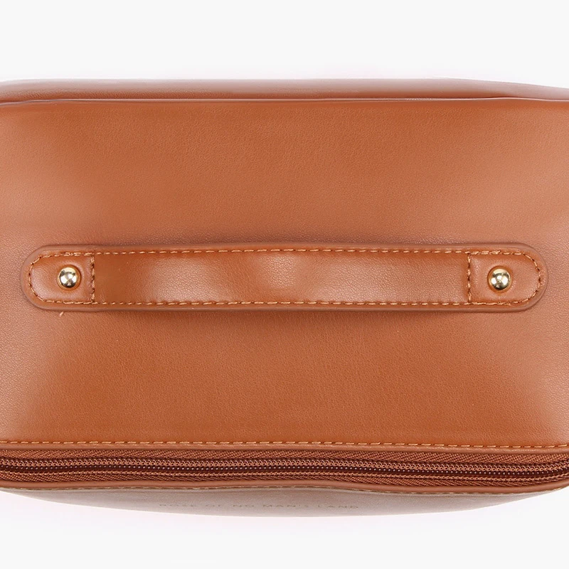 2024 Custom Vegan Leather Ladies Storage Bags For Women Cosmetic Cases waterproof bag