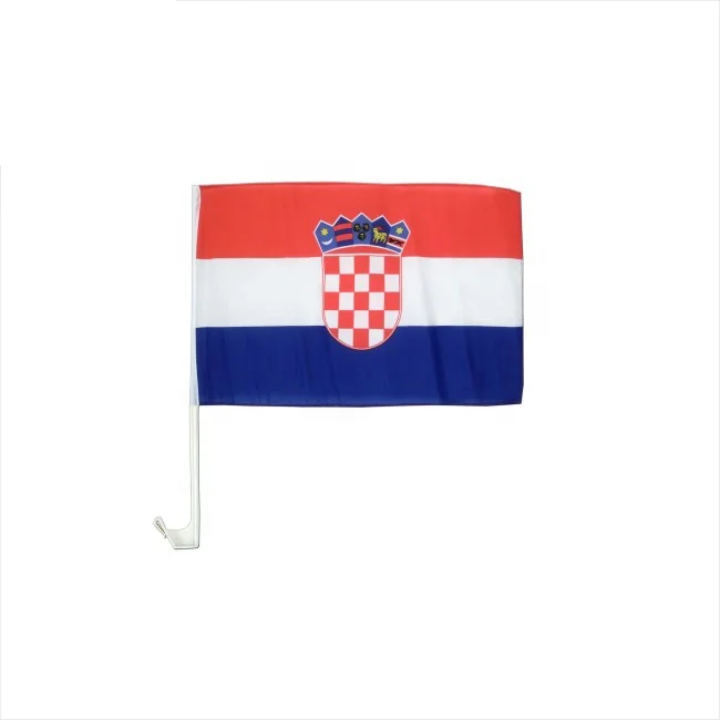 Promotional Car Flag Good Standard Car Window Flag
