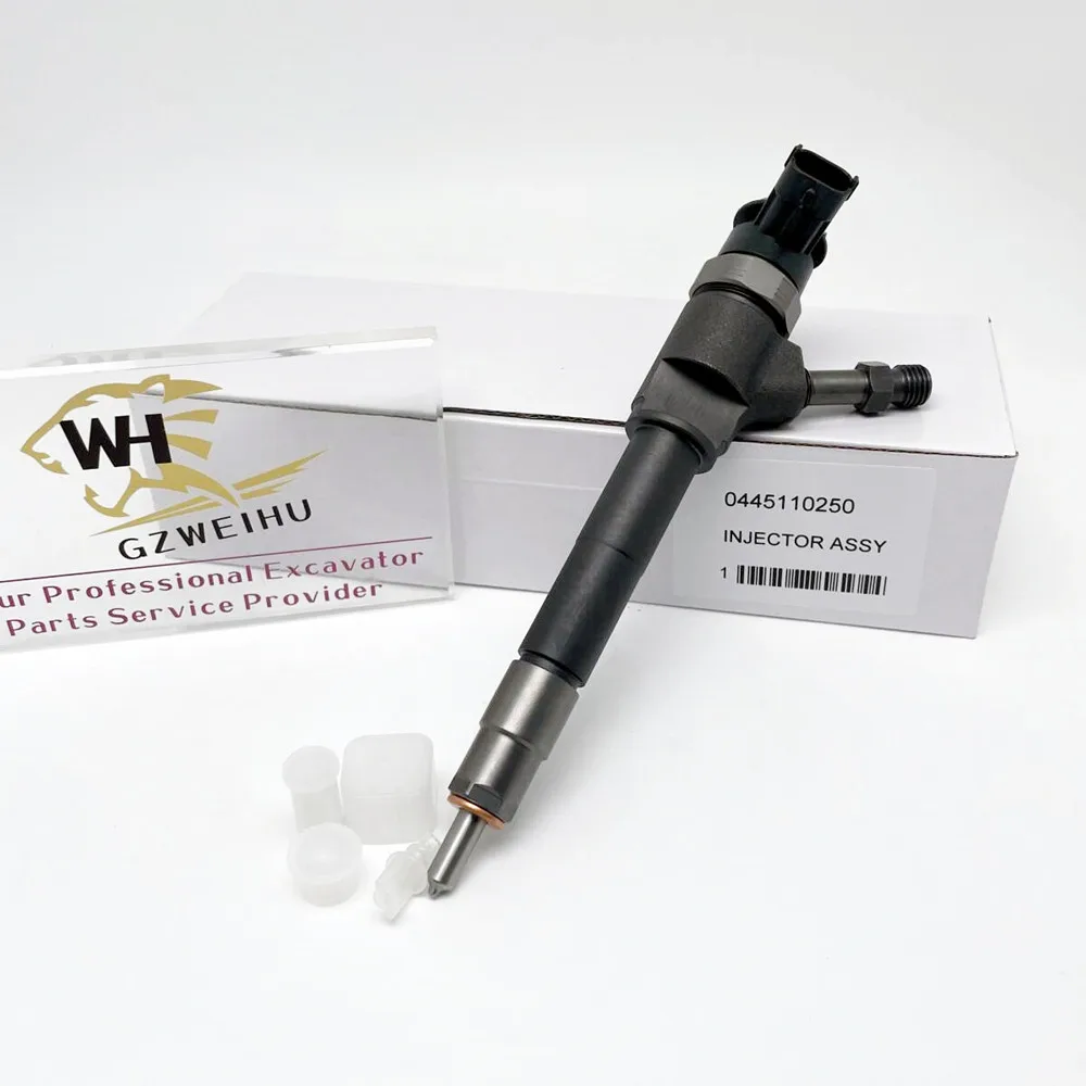 Bosch fuel injector 0445110250 0445110249 we0113H50a for mazda BT-50 injector