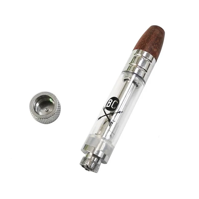 420 картридж cbd bc для использования в тележках, большой наконечник, деревянный мундштук Чили, Лидер продаж, электронная сигарета с защитой от протекания, многоразовые картриджи 510