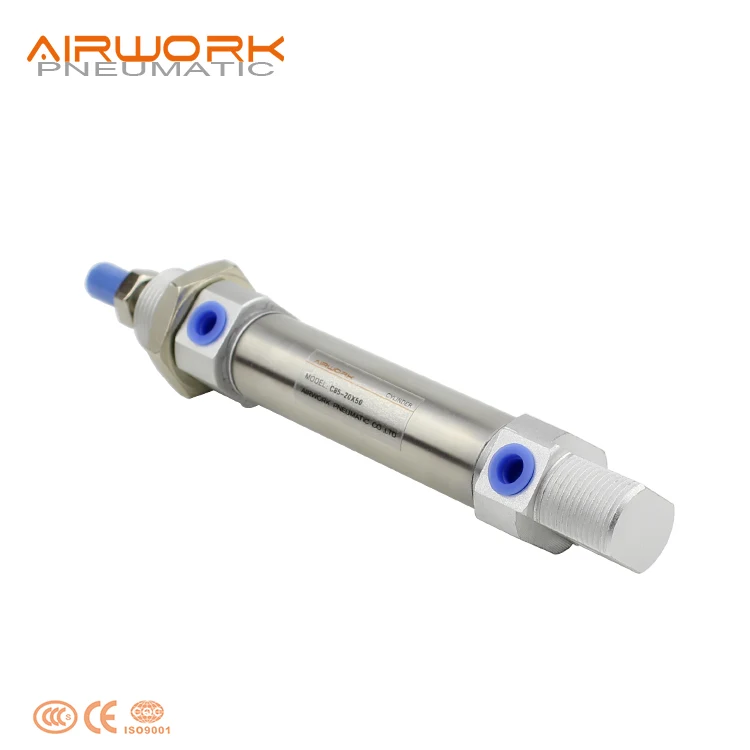 MF airtac type pneumatic stainless steel round air cylinder