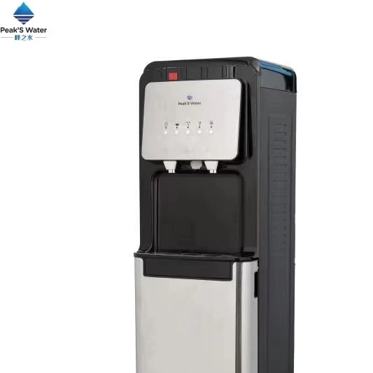 2024 New Design Compressor Cooling Popular Ice Cube Maker with 3 Taps