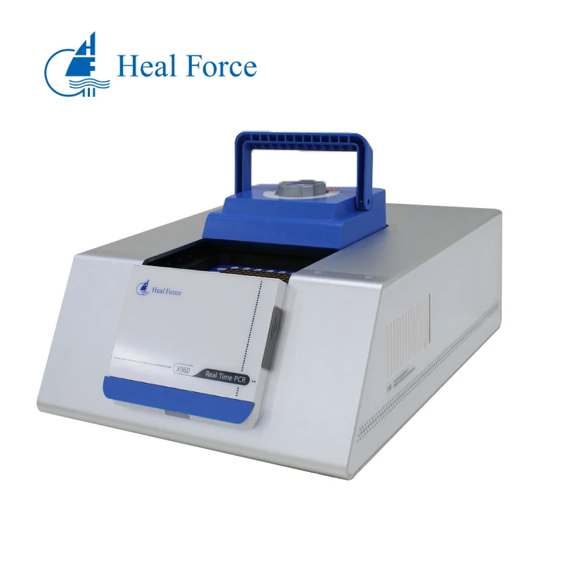 Heal Force Dual Block 5 Channels 96 Wells DNA Test Laboratory Rt PCR Method Quantitative Real Time PCR Machine With Ct Value