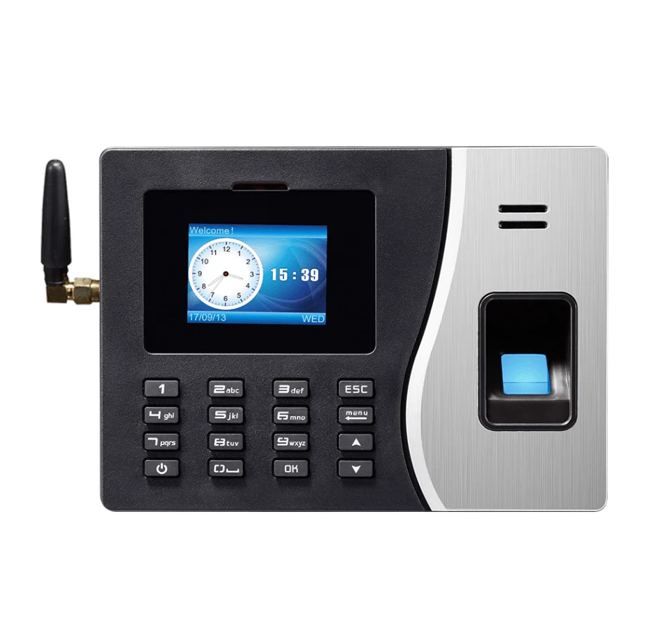 Free SDK biometric attendance time recording machine clock  employee attendance tracking fingerprint time attendance machine