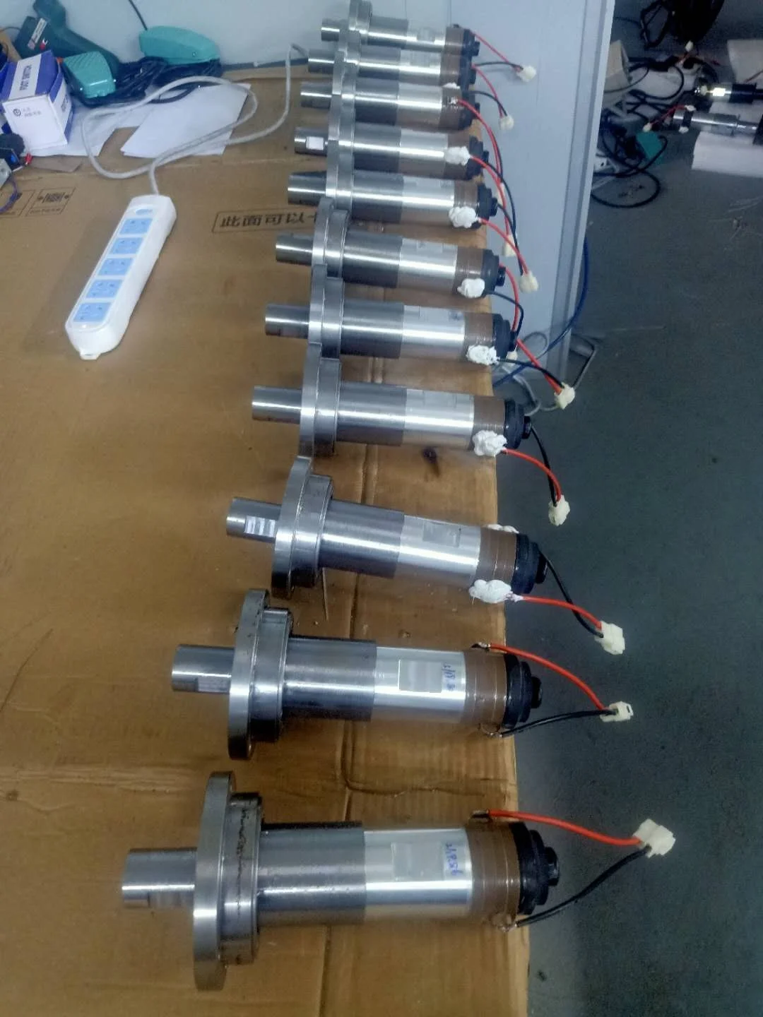 15KKHZ plastic welding machine ultrasonic transducer /Ultrasonic plastic welding machine accessories