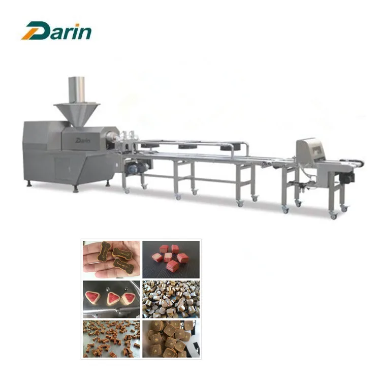 Low price new high cost performance Cold Extrusion Pet Treats Making Machine Pet Biscuit Making Machine