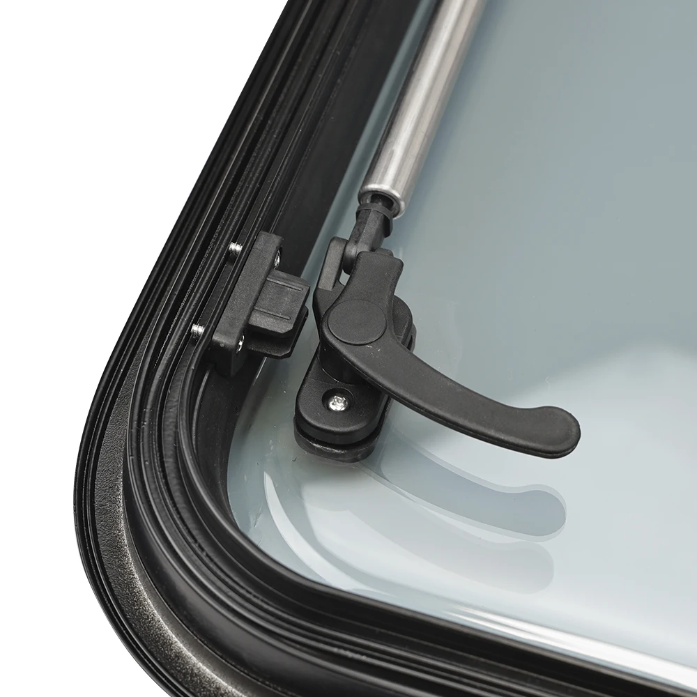 500*350mm RV Extrapolated Window, Round corner, double layer acrylic window RV & travel trailer emergency exit window