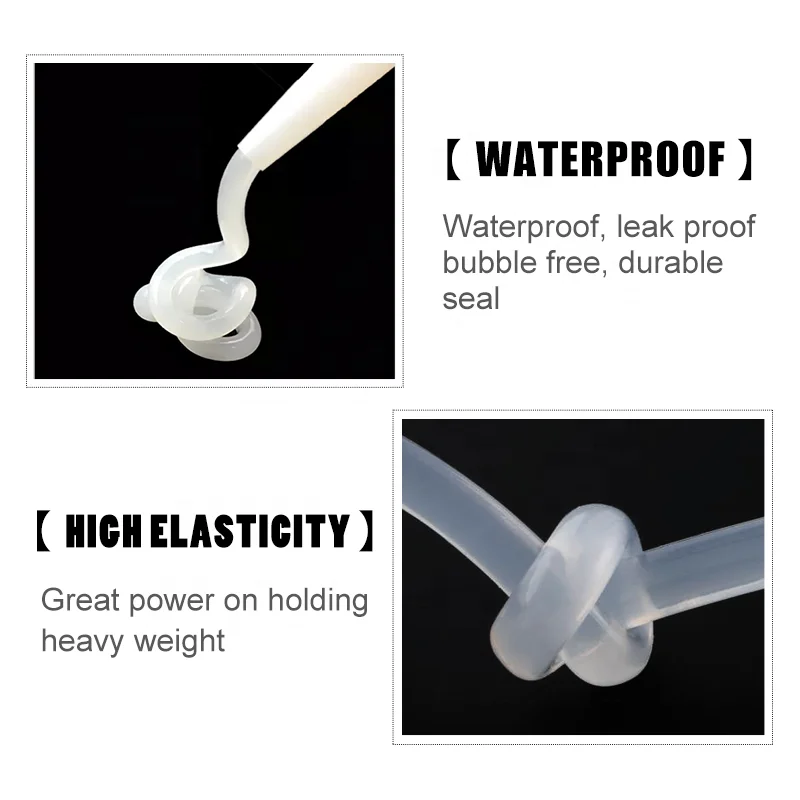 Hot Sale 300ml 668 GP Silicone Rubber Sealant Glue Aquarium Silicone Sealant