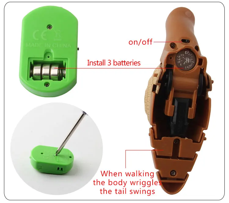 Light Remote Control Snail Model Toy Simulated Animal RC Toy Set Educational Toy