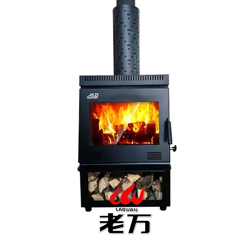 Модная и роскошная дровяная печь с дровяным камином без дыма, дровяная печь для отопления дома