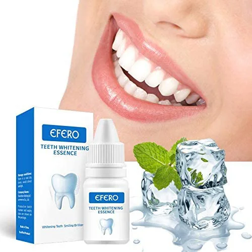 EFERO Tooth Whitening Essence Serum Powder Oral Hygiene Removes Plaque Cleaning Serum Teeth Whitening Liquid For Teeth