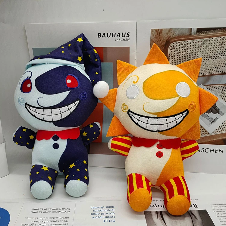 Hot Selling Sun Clown Doll Cute Stuffed Plush Toy Children Doll Sleeping Pillow Funny Gift Clown Doll