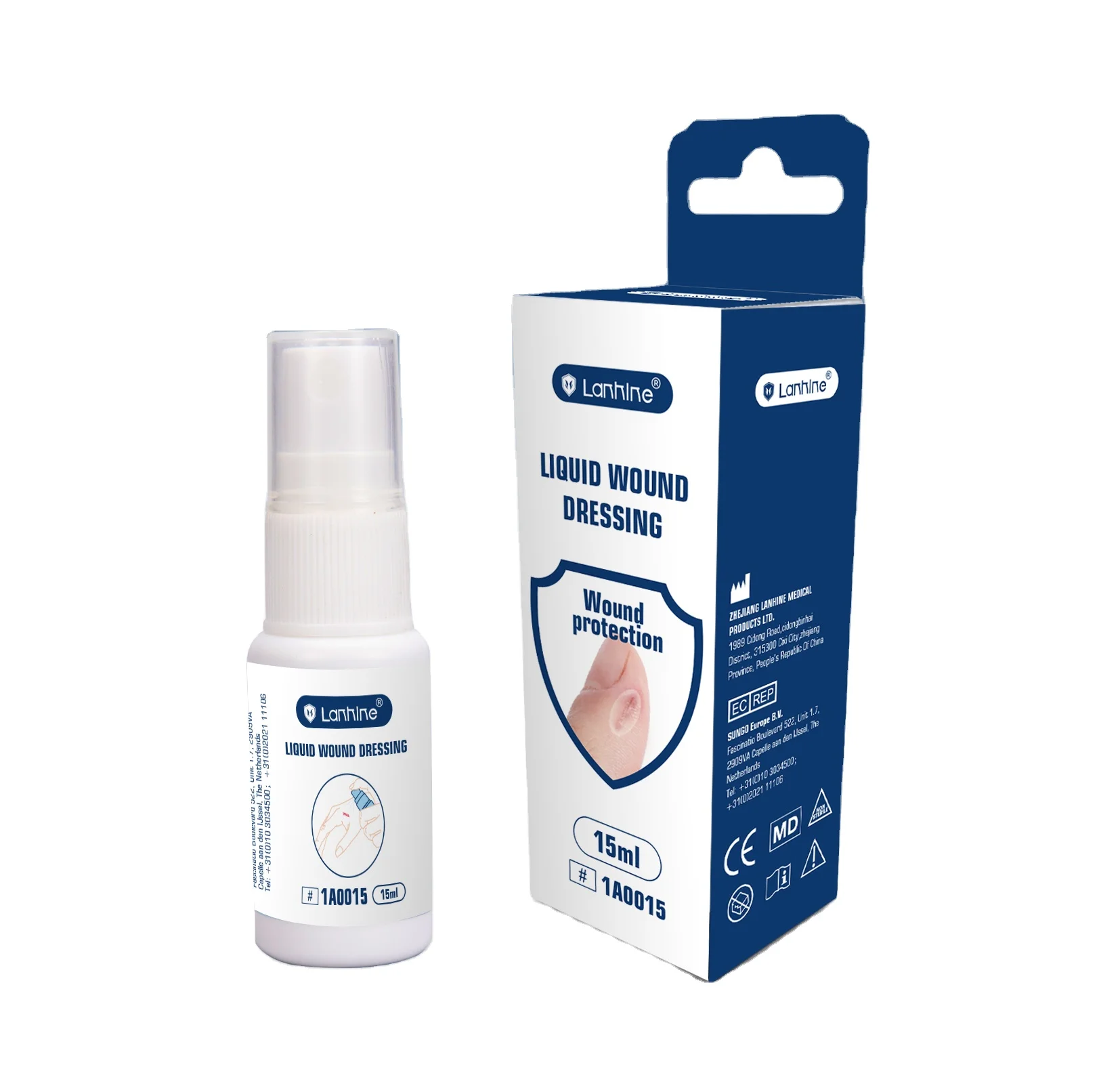 15ml medicine plaster waterproof liquid bandage first-aid breathable band-aid Spray Wound dressing spray