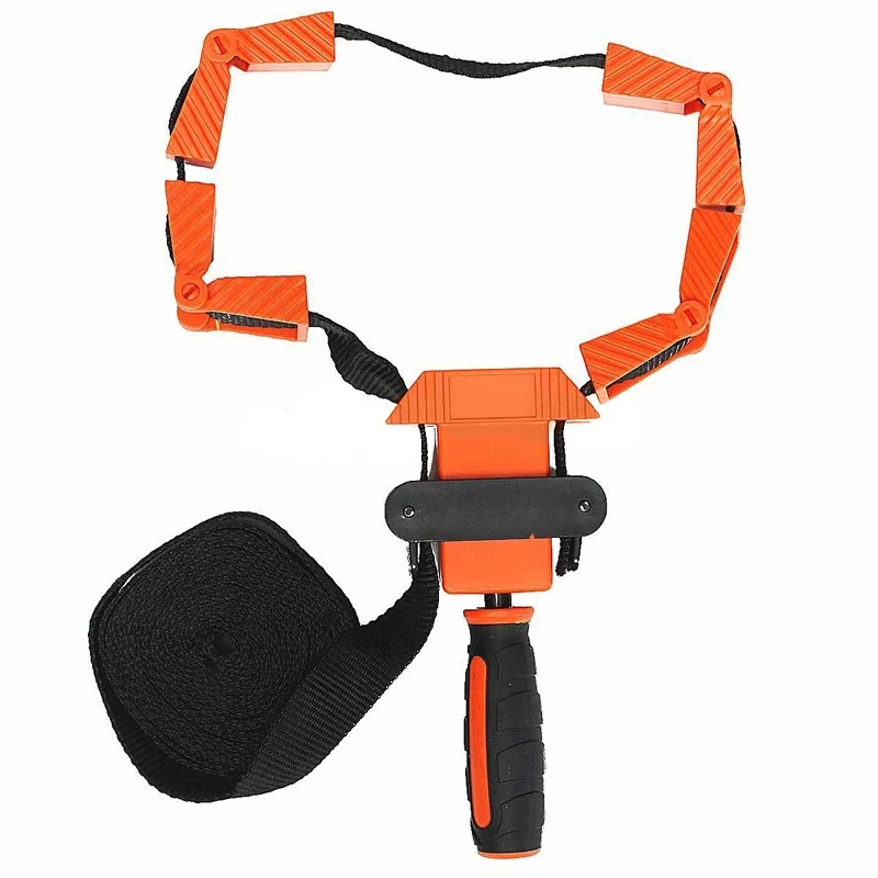 Factory Direct Sales Portable Table Tool Carpenter Soft Grip ABS Plastic Wood Woodwork Woodworking Angle Strap Frame Clamp
