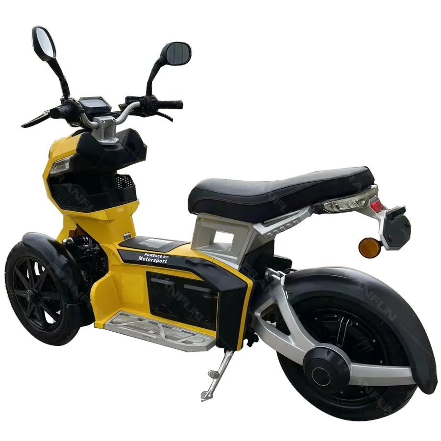 BOSCH 1500W Powerful motor power electric trike scooter Motocicleta electrica de tres ruedas invertida