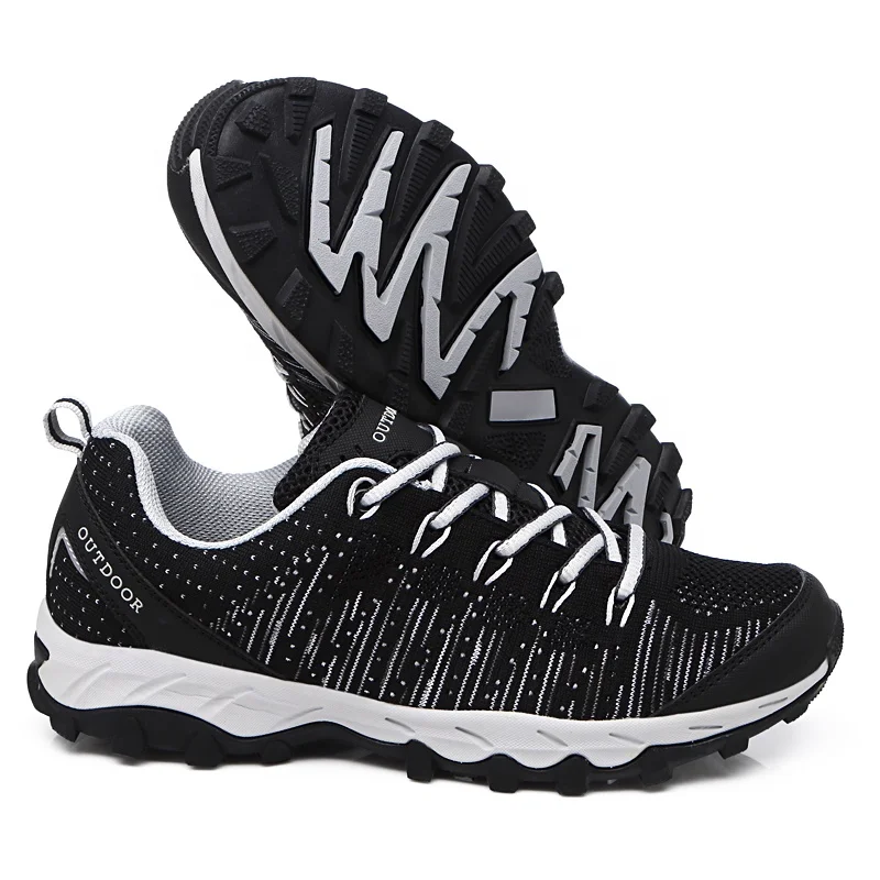  Hiking Shoes custom designed shoes Men High-Traction Low-top Walking Breathable Sneakers for Outdoor Trekking