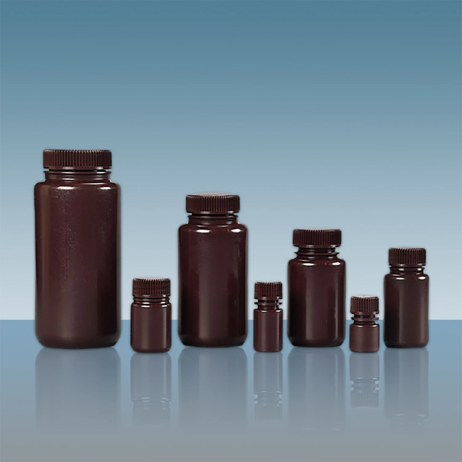 15 мл 125 250 500 1000 HDPE пластиковые лабораторные химические бутылки для
