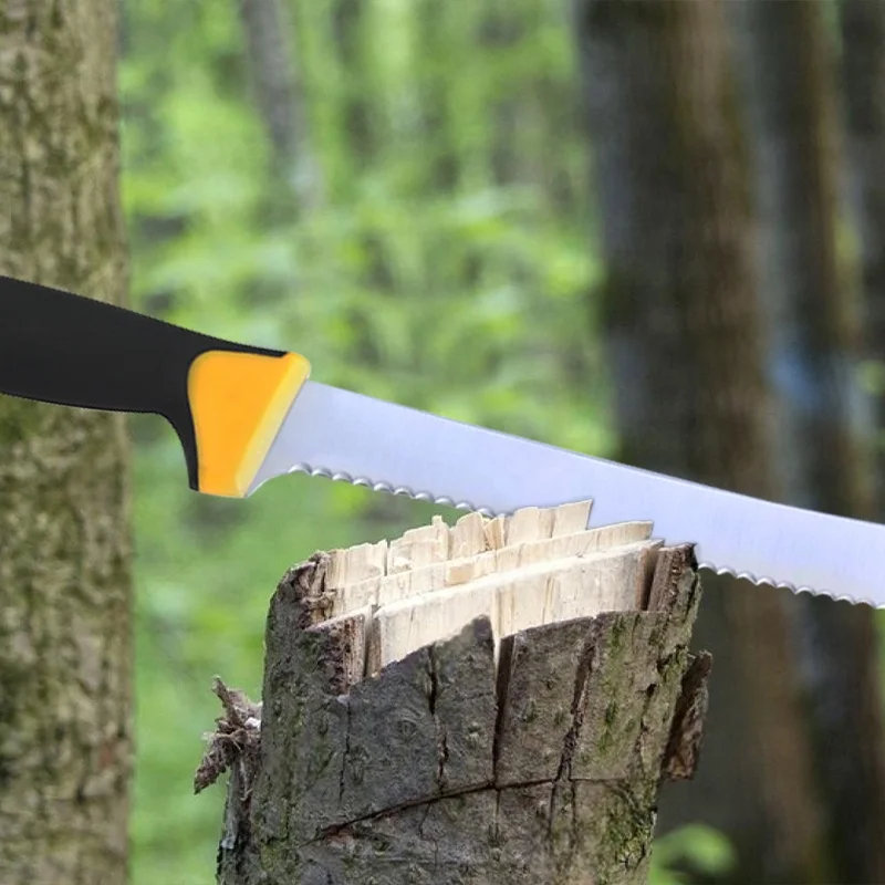 Customized Insulated Cotton Cutter Rock Wool Pruning Saw Serrated Mineral Wool Blade Knife For Gardening