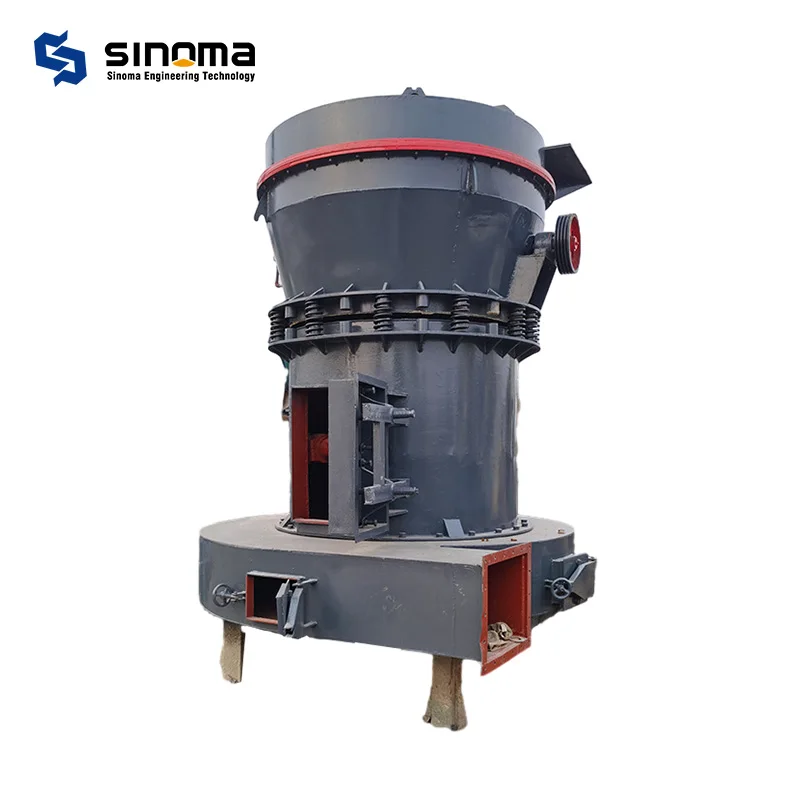 YGM 178 High Pressure Suspension Raymond Mill Machine New Aluminum Hydroxide Roller Mill with Engine Motor Core Components Plant