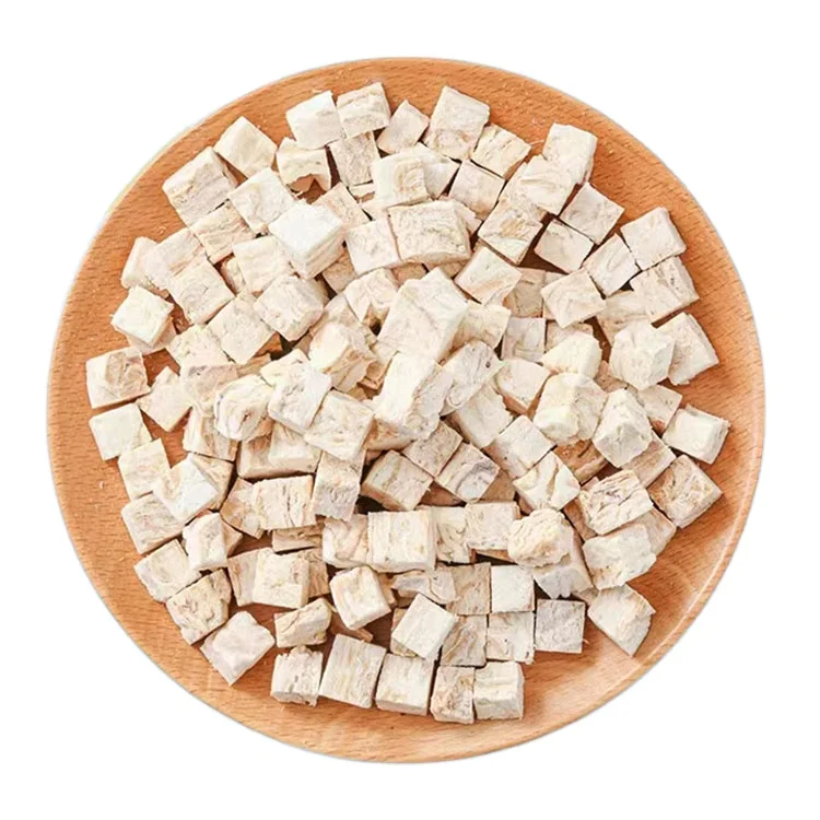 Yifan Wholesale Low Price Cat Snacks Dog Treats Freeze-dried Freeze Dried Cod Diced Freeze-dried Cod Cubes