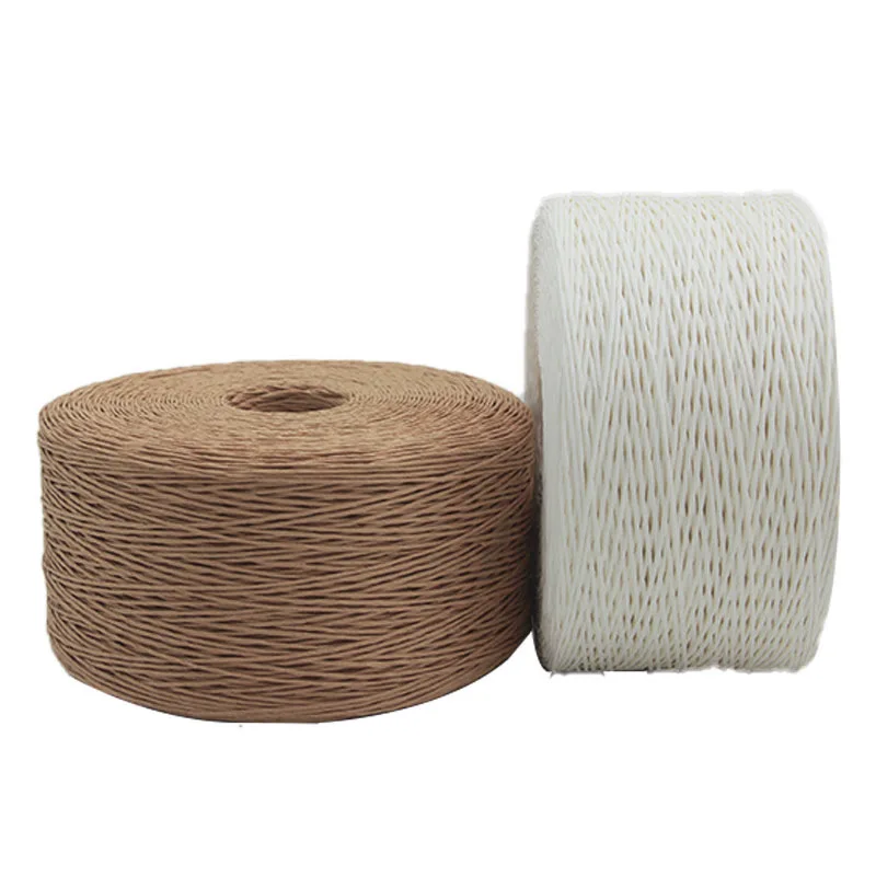 Raffia Paper Craft Twisted Cord Strings 1mm Paper Rope For Hang Tag