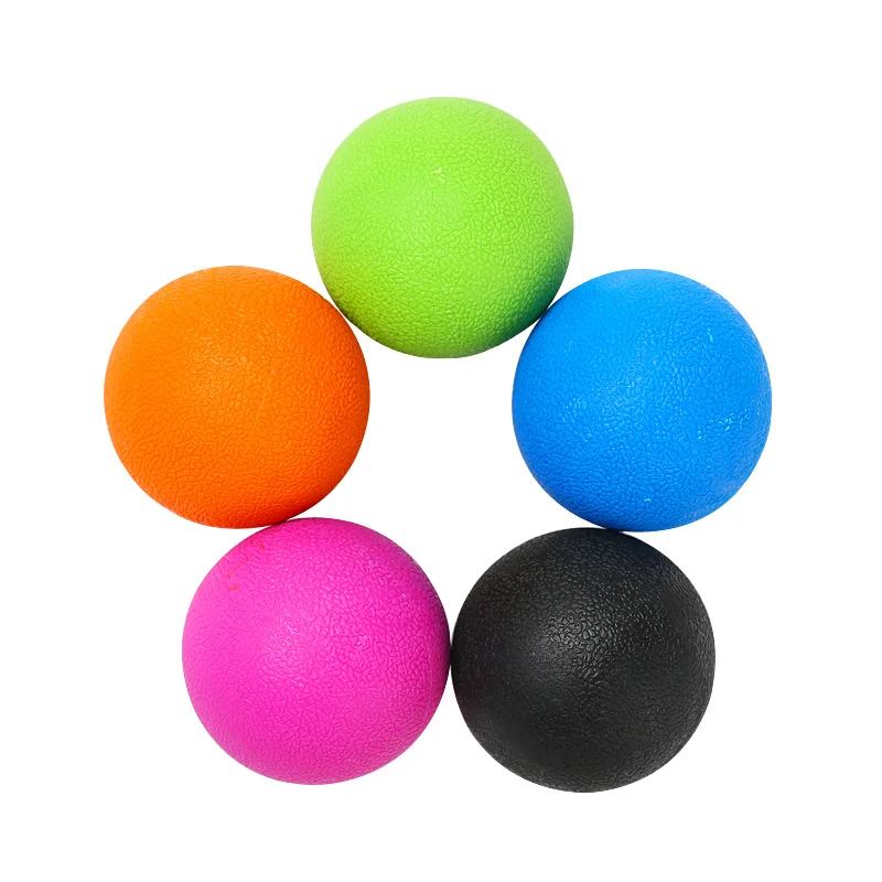 
OEM TPE Fascia Ball Muscle Relaxation Exercise Sports Fitness Yoga Peanut Massage Ball 