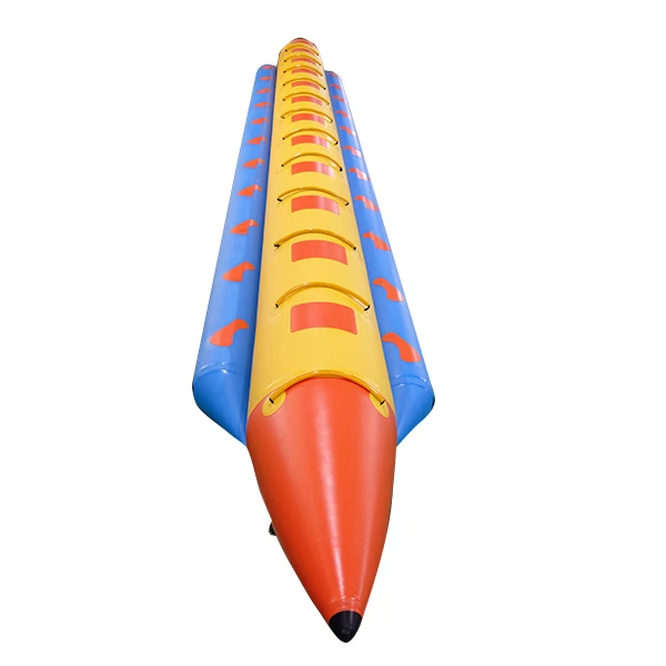 12 Persons Inflatable Water Games Flyfish Banana Boat With Factory Price