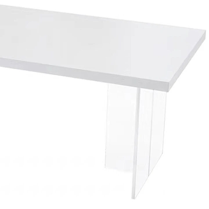 Elegant and Simple Acrylic Multifunctional dinner Table - Stylish Design for Modern Interior Decoration