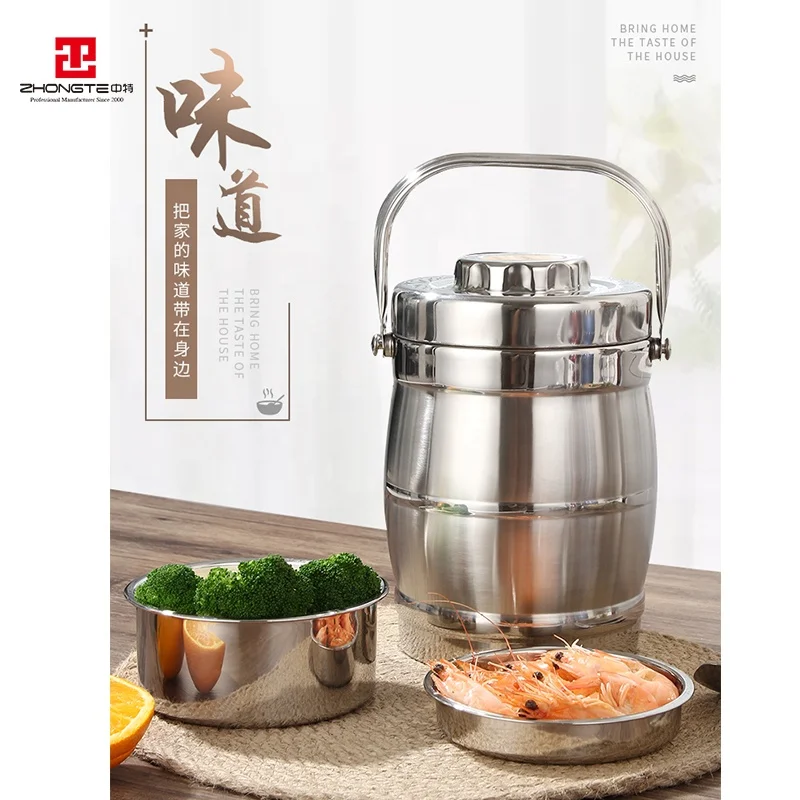 Stainless steel lunch box vacuum heat preservation lunch box