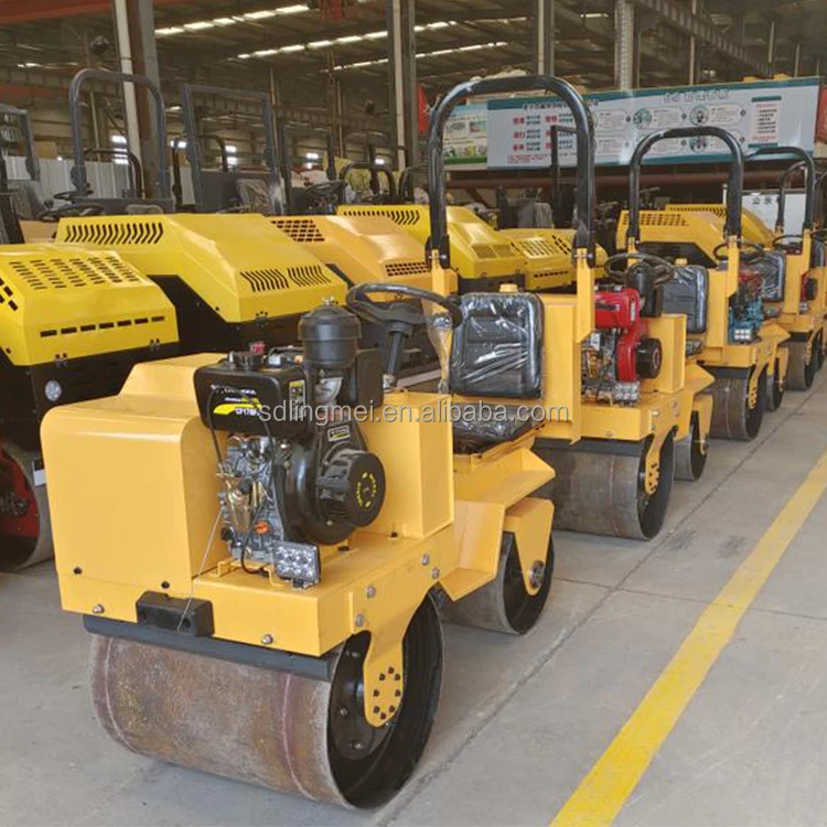 Shandong Province Road Machinery Driving Road Roller Double Drum Asphalt Roller Price