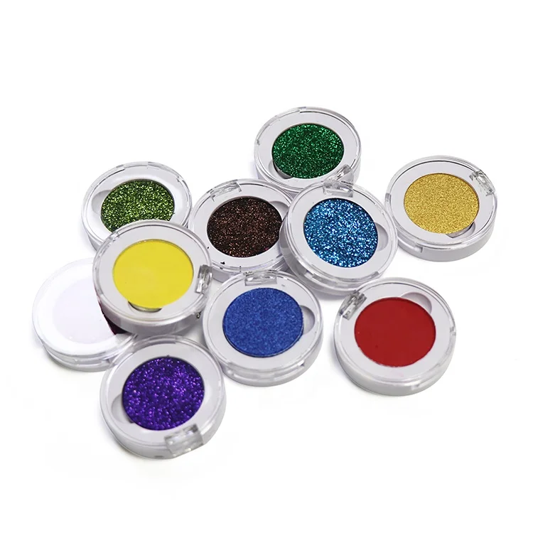 Mola Cosmetics No Brand Makeup Private Label Pressed Glitter Eyeshadow